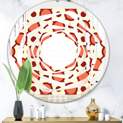 Miroir mural Whirl Abstract