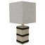 Lampe de table de style tonneau de 15,5 po Hyeres-49209191