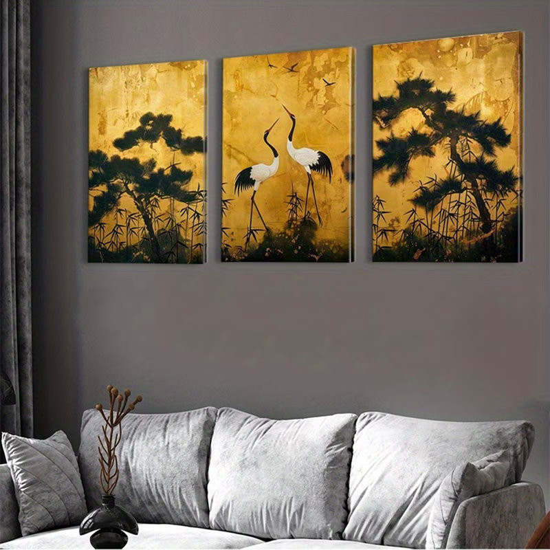 3 Piece Wrapped Canvas Wall Art