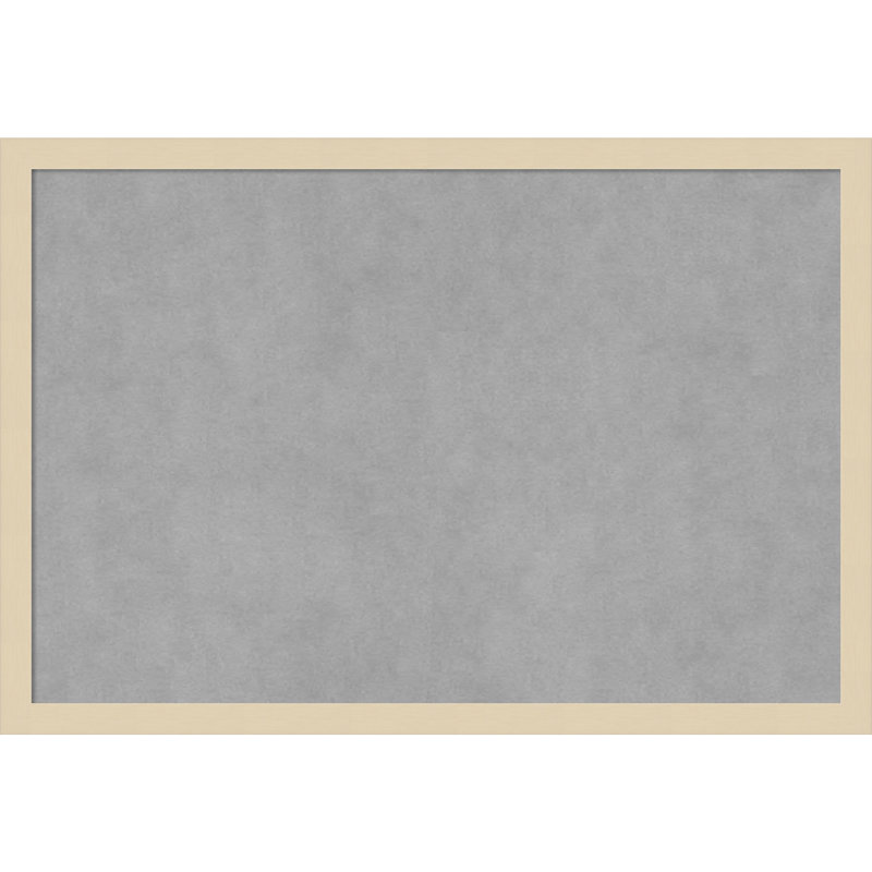 Tableau magnétique à cadre naturel Svelte, H 17 po x l 25 po