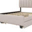 Lit plateforme tapissier avec tête de lit-1551616253-1551616254