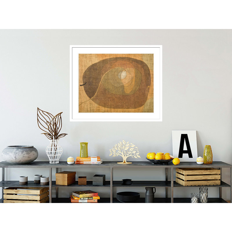 «The Fruit» par Paul Klee - Impression giclée encadrée, H 33,5 po x l 40,65 po