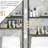 Metal Adjustable Freestanding Over The Toilet Storage