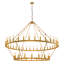 Héritage Orbitale 60 po Lustre en métal 54 lumières de style bougie de roue de chariot avec chaîne réglable pour grands salons, grandes pièces ou foyers-1465778361-1465778363