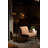 Vance - Modern Fabric + Wood Accent Chair-706021135
