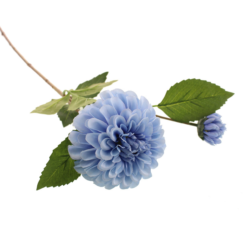 Faux Silk Dahlia Arrangement, Blue