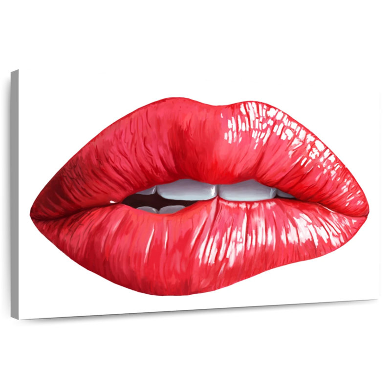 Shuttleworth Lip Biting, 20" H x 30" W