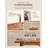 Teak Shower Benches for Inside Shower with Shelf for Bathroom and Spa-704233640
