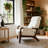 25'' Wide Transitional Traditional Upholstered Accent Chair-768257577