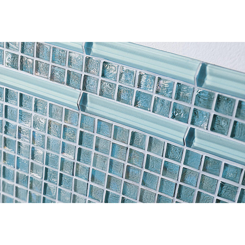 Organza 7/8" x 7/8" Cubes Glass Mosaic