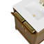 Bellshire 84" W Dual Vanity Set with 24" Make-Up Counter-942721028-942721082-942721083