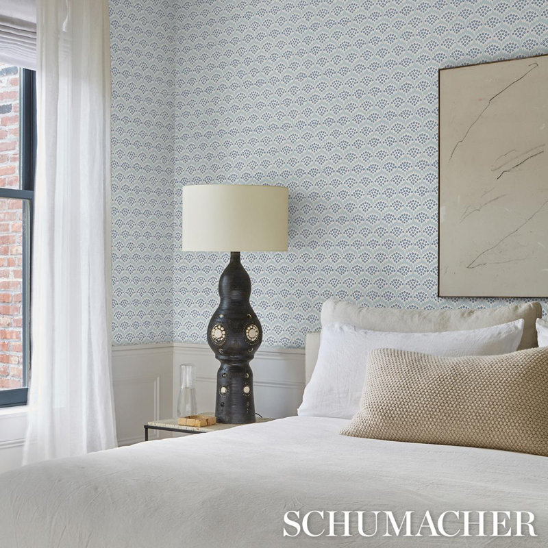 Schumacher x Neisha Crosland Pollen Wallpaper, Delft