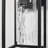 12.6" Dusk to Dawn Sensor Outdoor Wall Light, IP65 Waterproof LED Wall Sconce for Yard