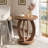 24-Inch Tall Round End Table, Set Of 2-689638094