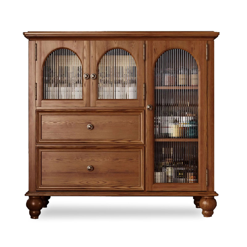 American-Style Retro Multi-Functional Large-Capacity Wine Racks