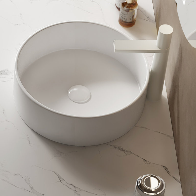 Lavabo en céramique 14 po Modern