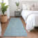 Premium Machine Washable Prisco Teal Rug