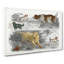 Hunting Dogs by Oliver Goldsmith - Wrapped Canvas-55359604