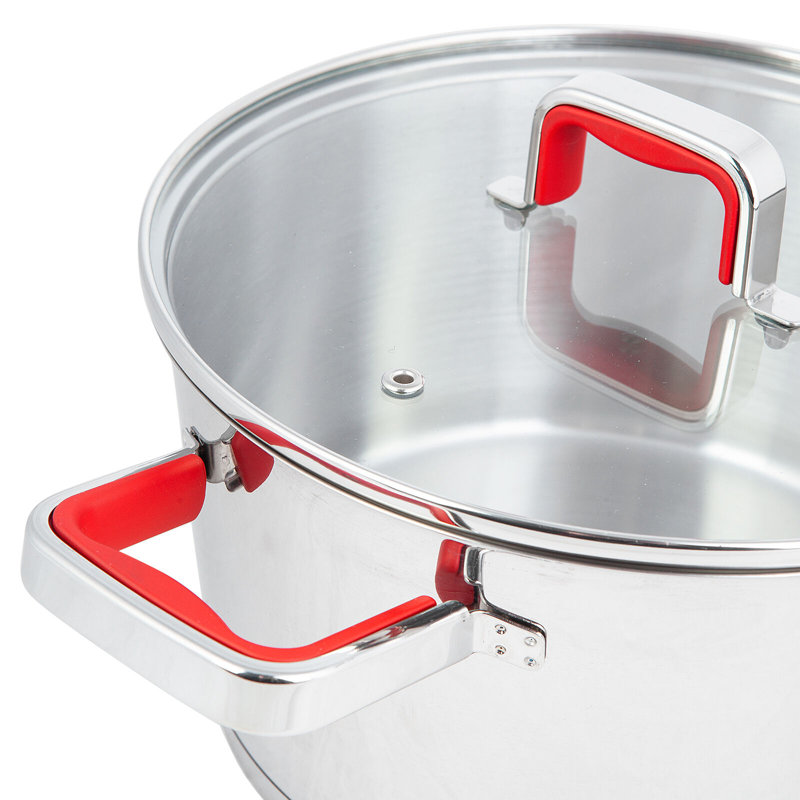 Casseroles en acier inoxydable de haute qualité