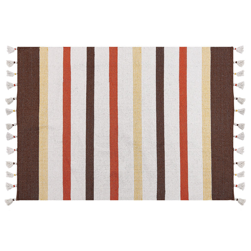Kronberg Striped Hand Woven Area Rug, Rectangle 160 x 230cm