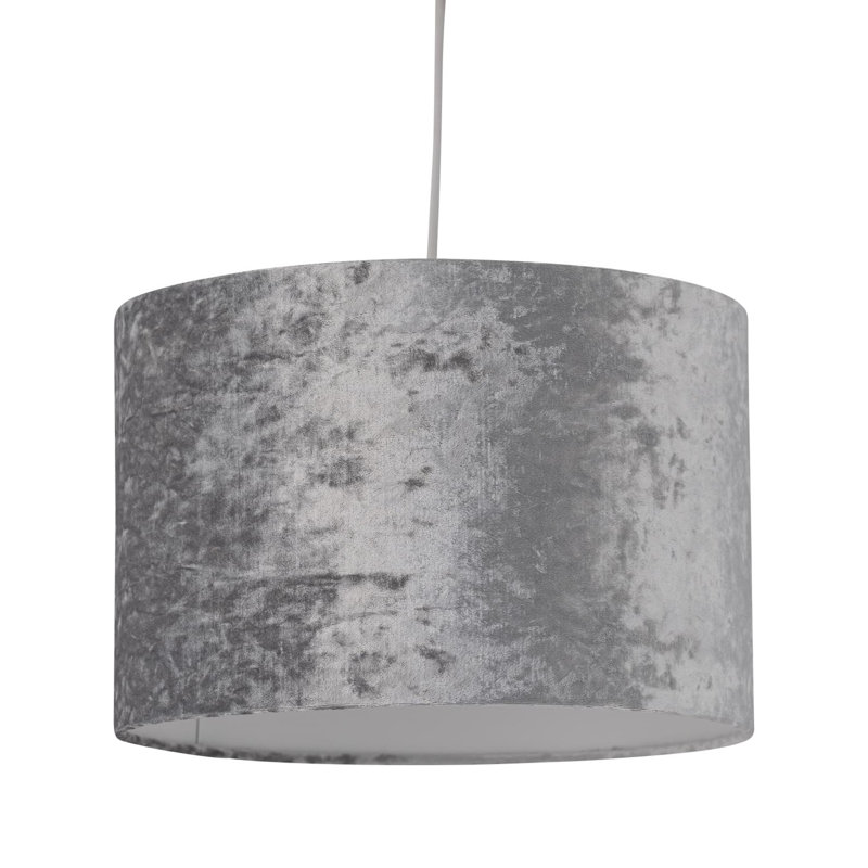 22 cm H Drum Velvet Pendant Shade ( Uno )