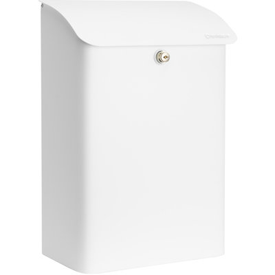 Wall-Mount Top Opening Mail Drop Box