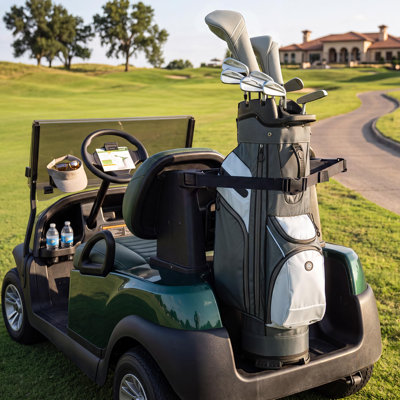 Golf Cart Bag 14-Way Divider, Lightweight Club Bag with 7 Pockets, Cooler and Rain Cover, Gray