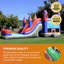 Jeu gonflable avec toboggan gonflable Rocket Titan Plus
