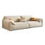 Coussin modulaire beige en polyester-526743496-526743511