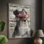 Hound Headline Framed Print - Solid Wood-1463008117