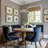Baconton 3-Light Dimmable Crystal Drum Chandelier