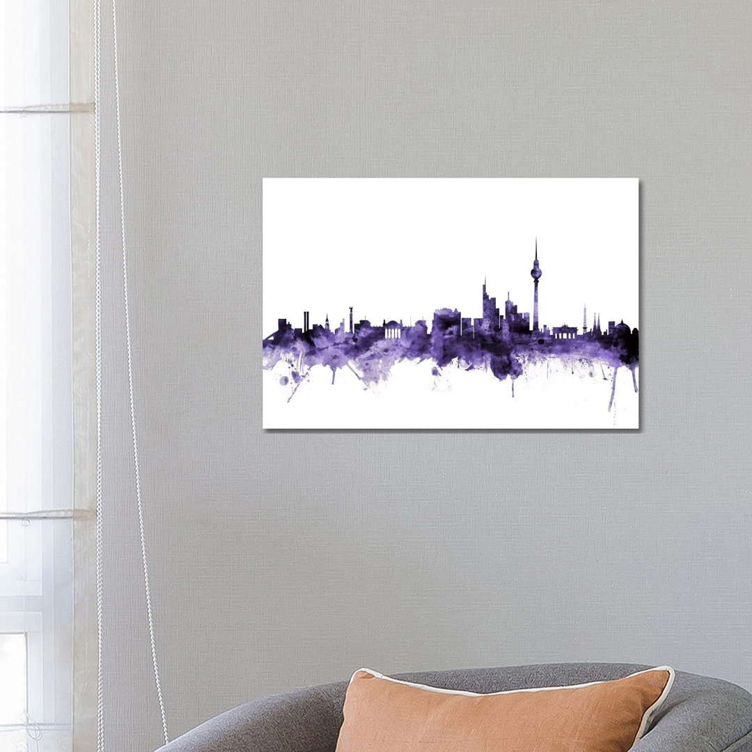 Berlin, Germany Skyline by Michael Tompsett - Wrapped Canvas Gallery-Wrapped Canvas Giclée
