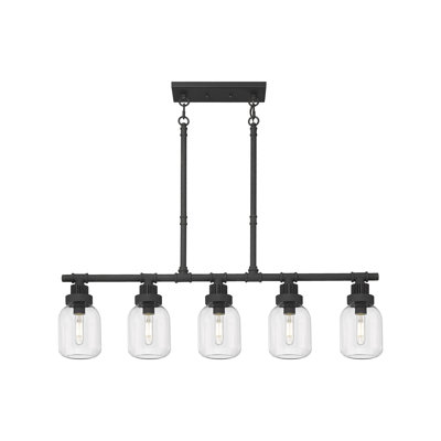 Luminaire suspendu linéaire à 5 tiges Somers
