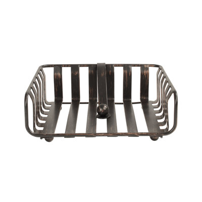 Porte-serviette plat lesté rustique