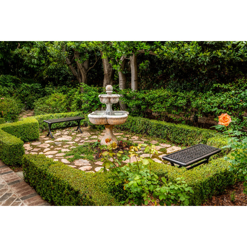 Grand Terrace Backless Bench Frame, Desert Bronze