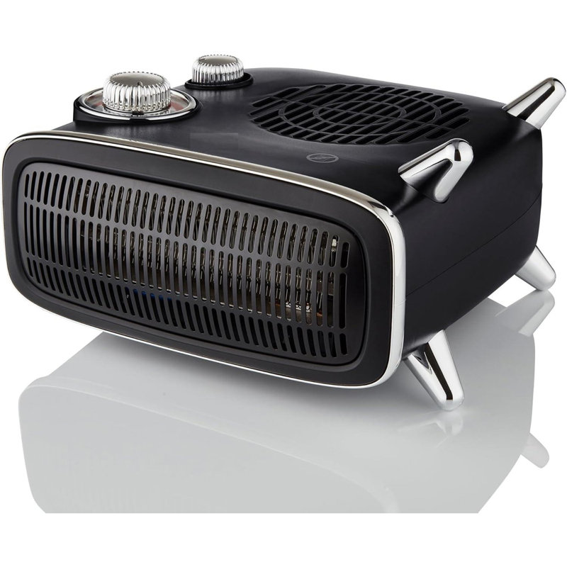 Belfry Heating Mathilde 1800 Watt 0 BTU Electric Tower Space Heater with Adjustable Thermostat