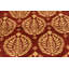 Tapis de zone en laine rouge/jaune 3 pi 6 po x 4 pi 9 po one-of-kind-noué la main Nash