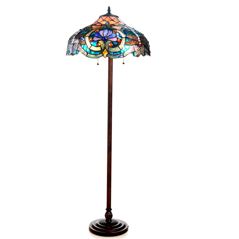Laurie 62'' Antique Bronze Traditional Floor Lamp