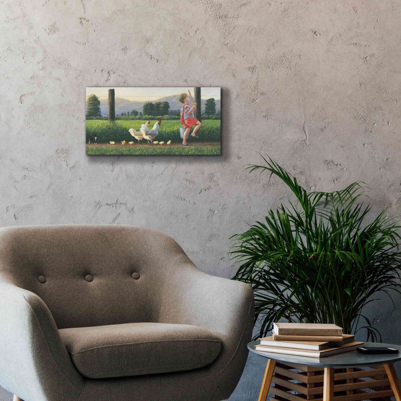 'Fearless Leader' by James Wiens, Canvas Wall Art, 12" H x 24" W x 0.75" D