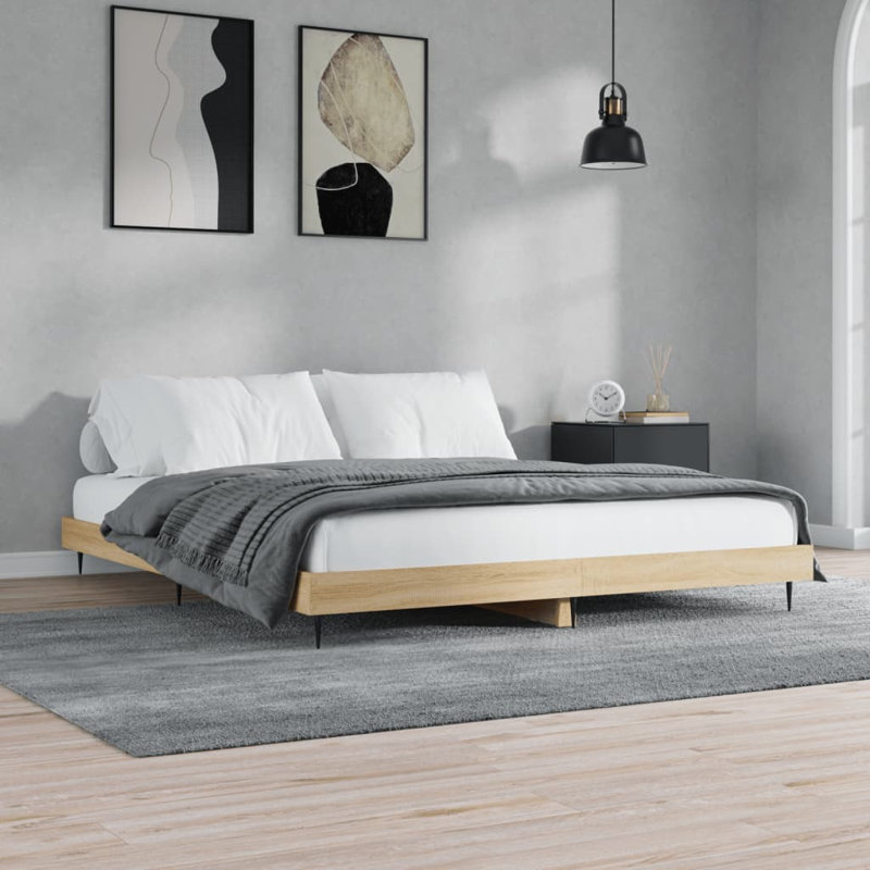 Michigamme Bed, Sonoma Oak, 140 x 200cm