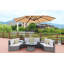 Wicker 6 - Person Patio Conversation Set with Cushions-924988276