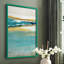 Reproduction encadrée Aqua Quartz V1 - bois massif-803964981-803964977