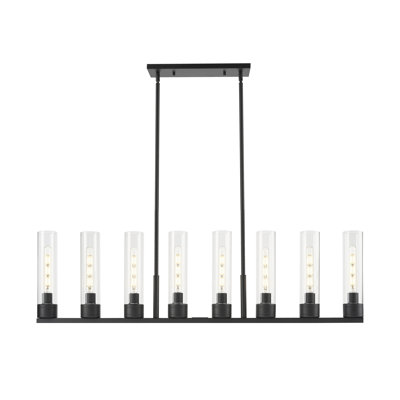 Luminaire suspendu 6 lumières avec abat-jour Scherer