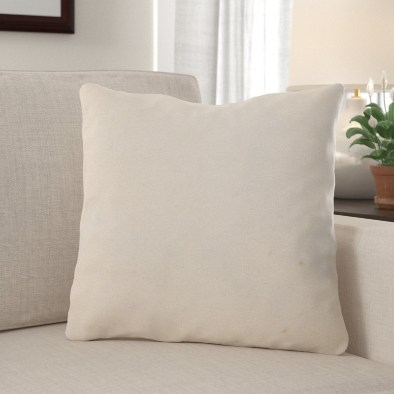 Outdoor Reversible Throw Pillow, Microsuede, Indoor