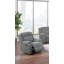 Fauteuil inclinable en velours côtelé 1 pièce-649079452