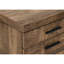 Armoire de bureau, stratifié brun, roulant et avec options de rangement