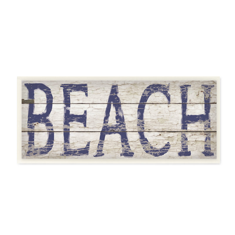 Coastal Wall Decor, 7" H x 17" W x 0.5" D