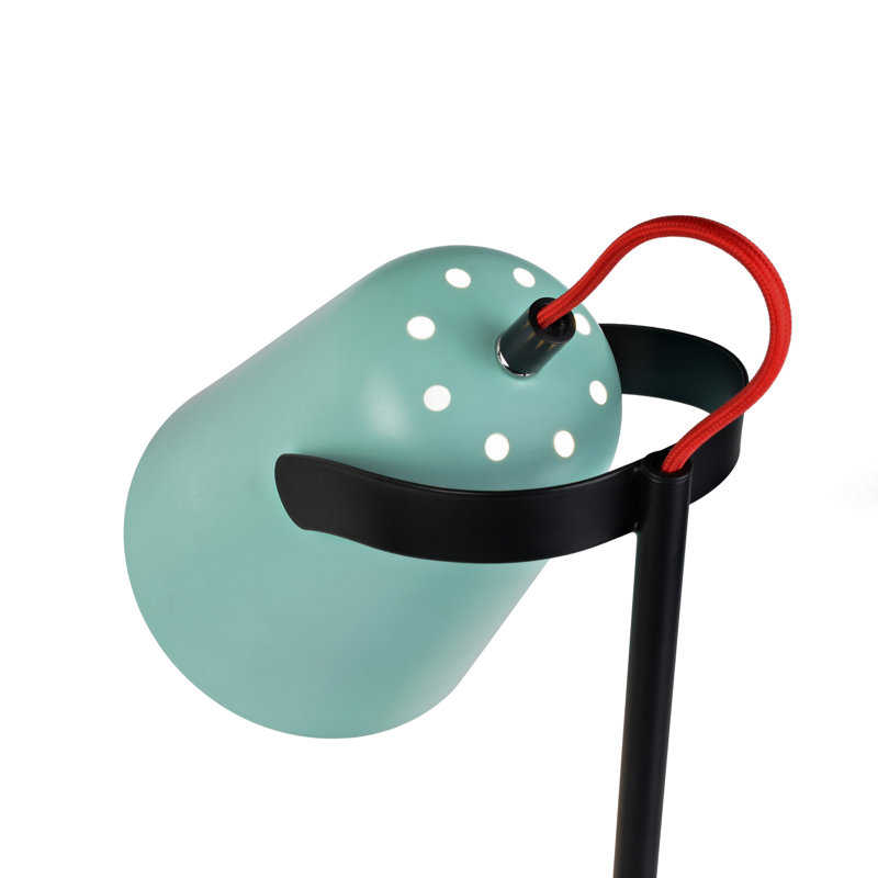 Lampe de bureau 15 po Burroughs, Noir/vert