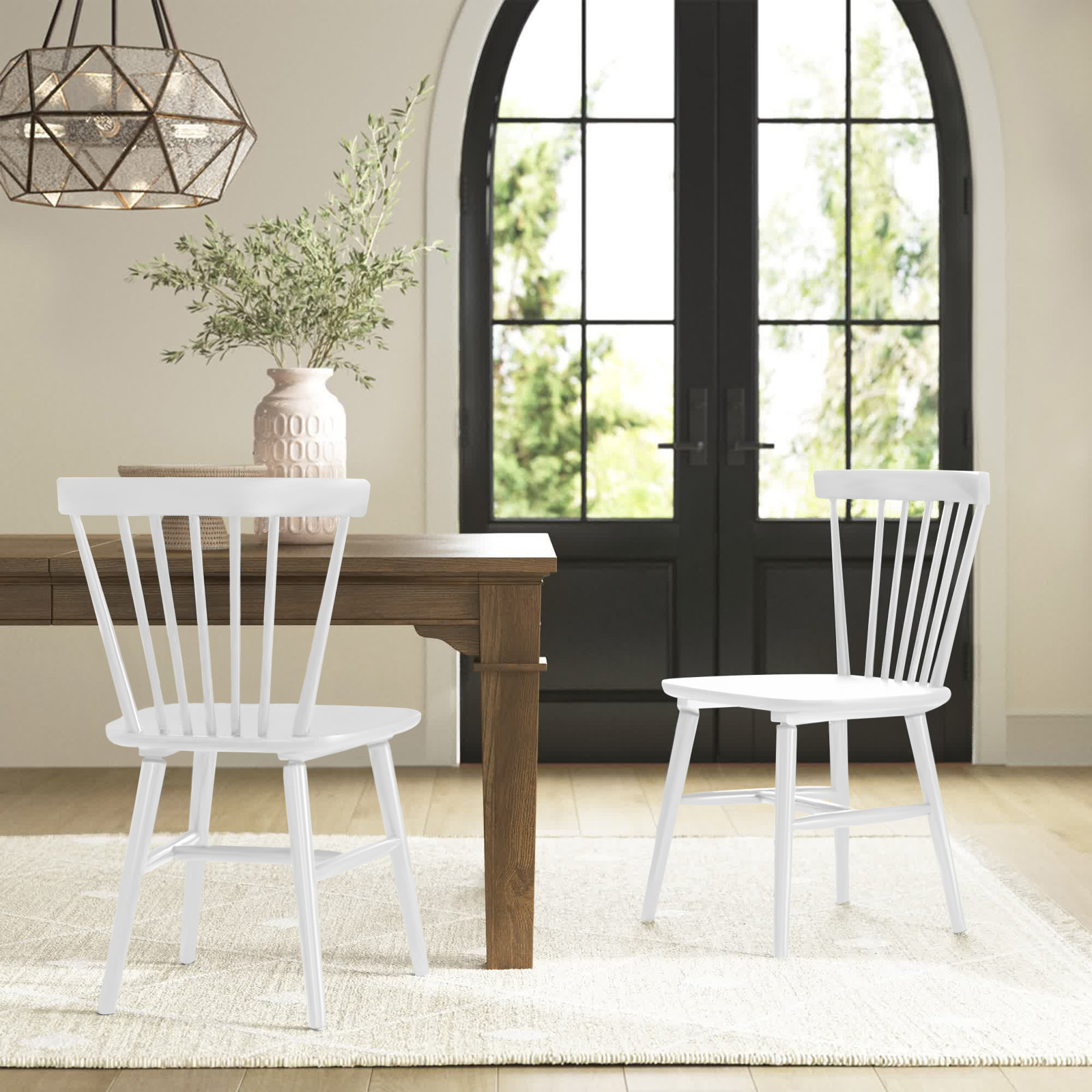 Antoya Dining Chair, White