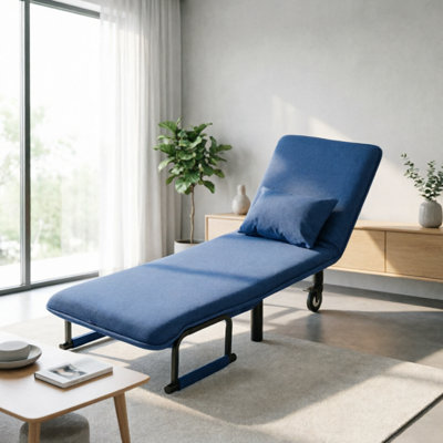 Upholstered Linen Accent Chair